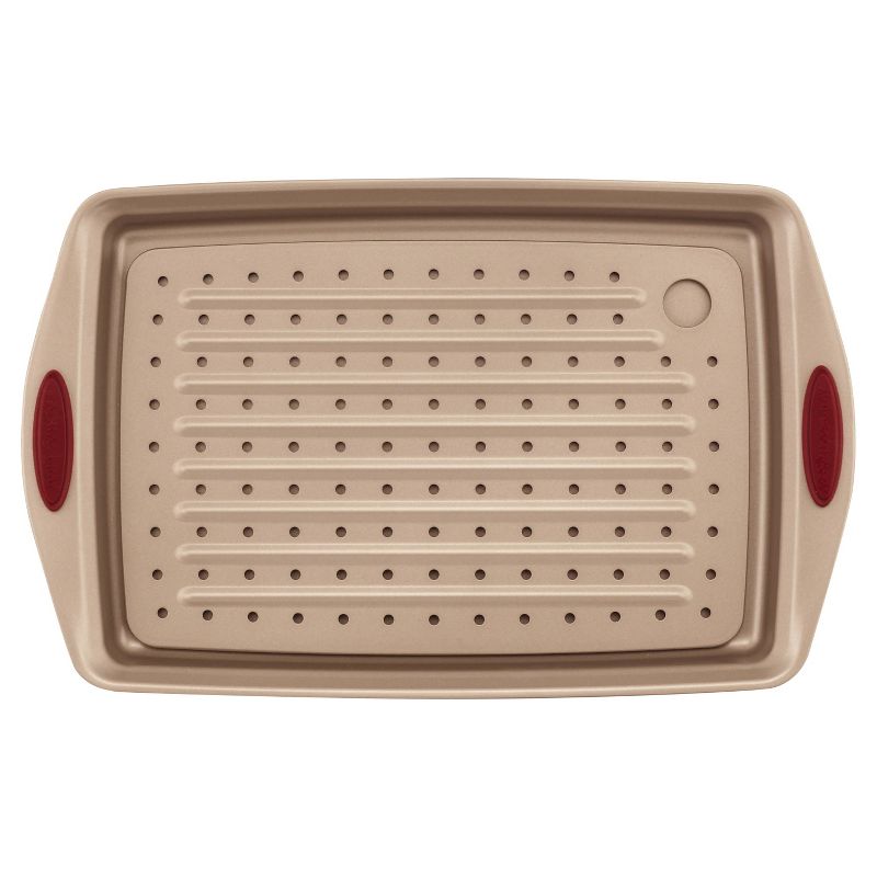 Rachael Ray 2 Piece Nonstick Bakeware Crisper Pan Set