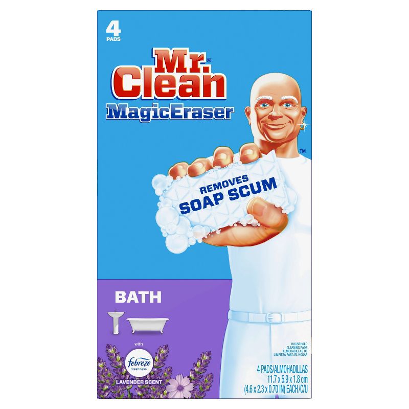 Mr. Clean Magic Eraser Bath with Febreze Lavender Scent - 4ct