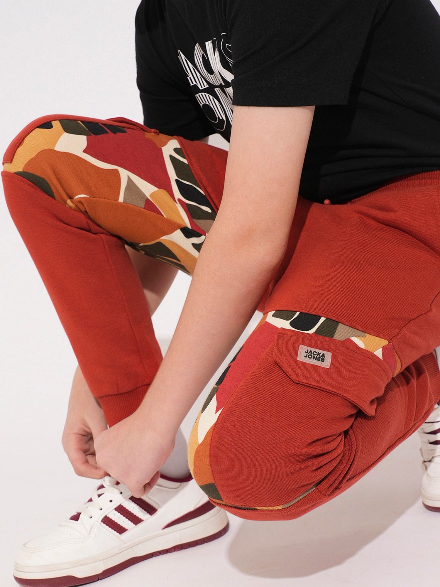 Todd N Teen Kids Navy Cotton Joggers