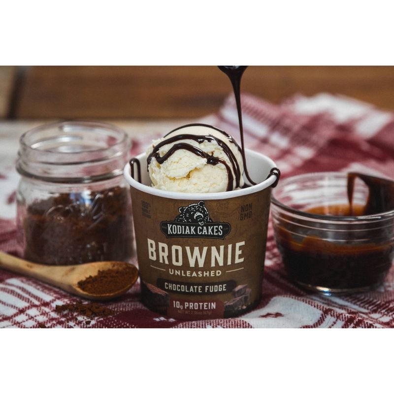 Kodiak Cakes Chocolate Fudge Brownie Cup