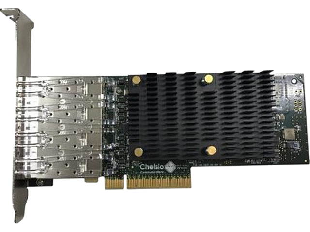 Chelsio High Performance, Quad Port 10GbE Unified Wire Adapter