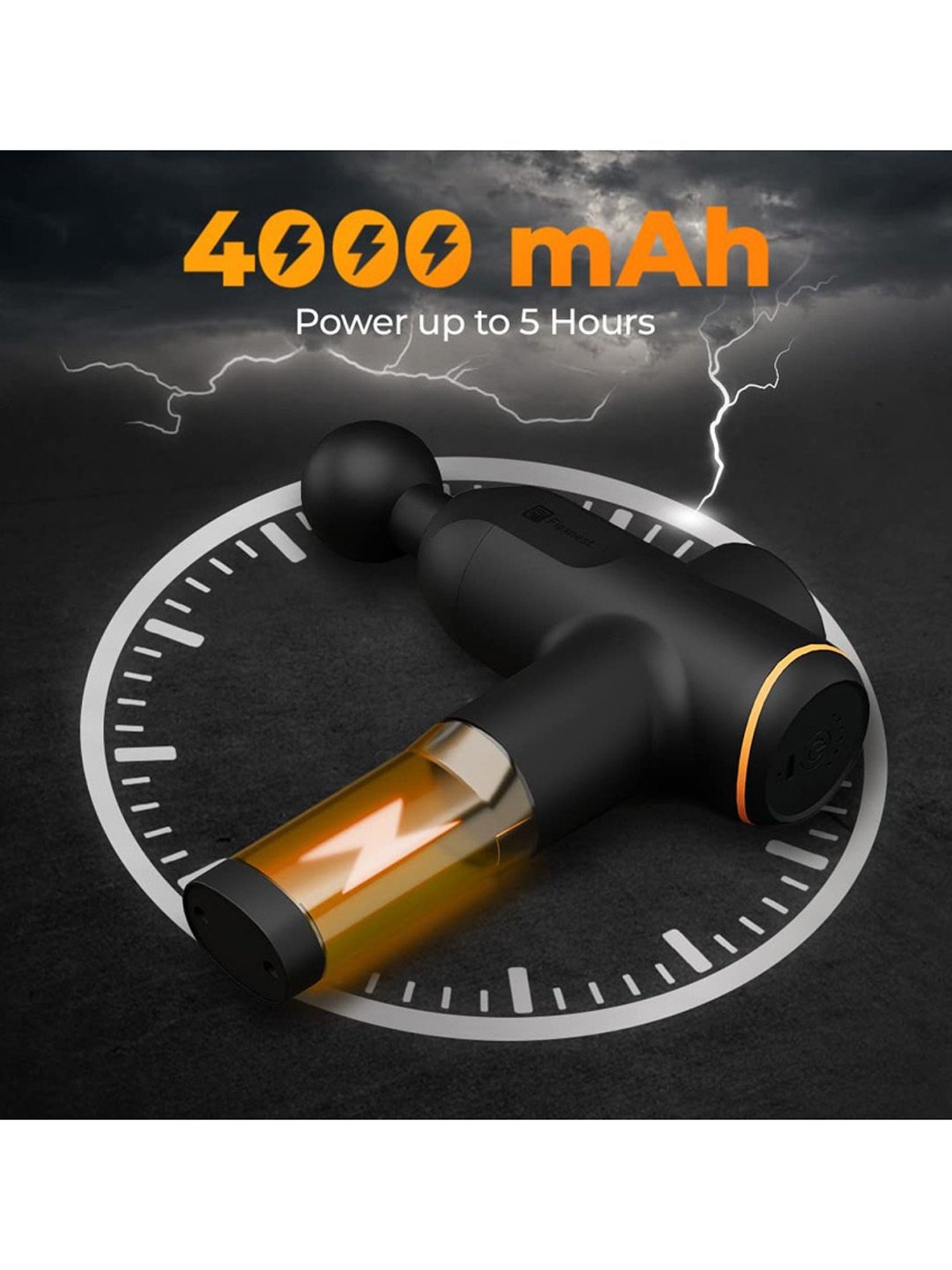 Flexnest German-Designed Turbo Massage Gun For Body Pain Relief