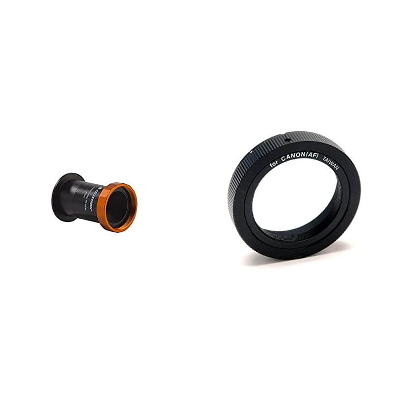 93644 EdgeHD 822 Telescope Photo Adapter Black 93419 TRing for 35 mm Canon EOS Camera Black