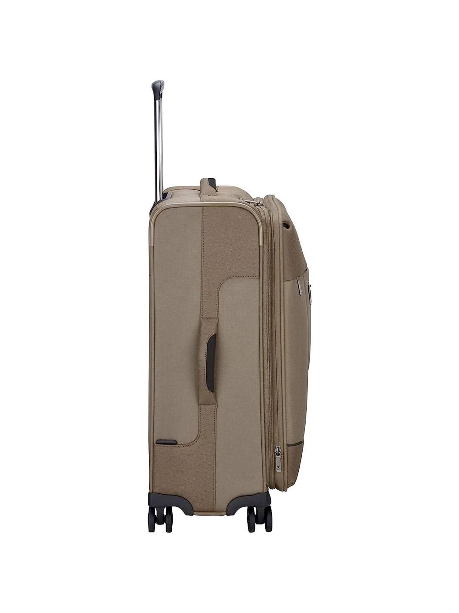 Roncato Sidetrack Ecru Solid Soft Medium Trolley Bag -26 cm