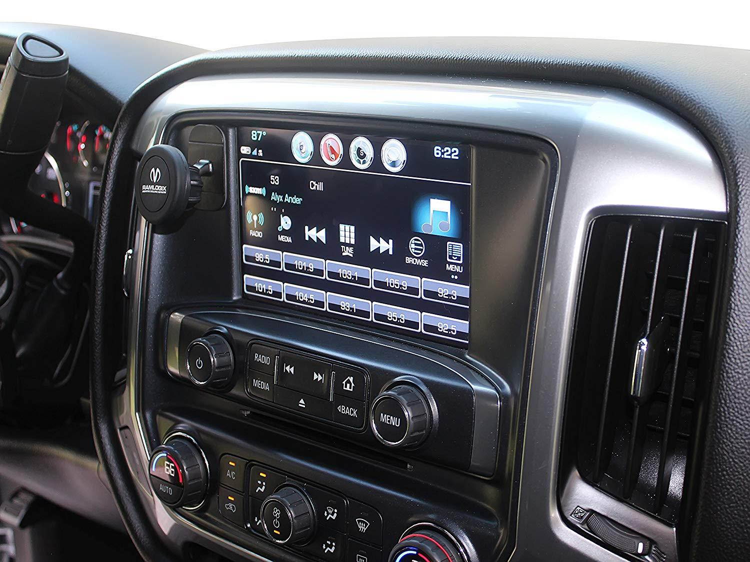 Ramlogix Universal Magnetic Cell Phone Holder with Strong Magnetic Car Mount