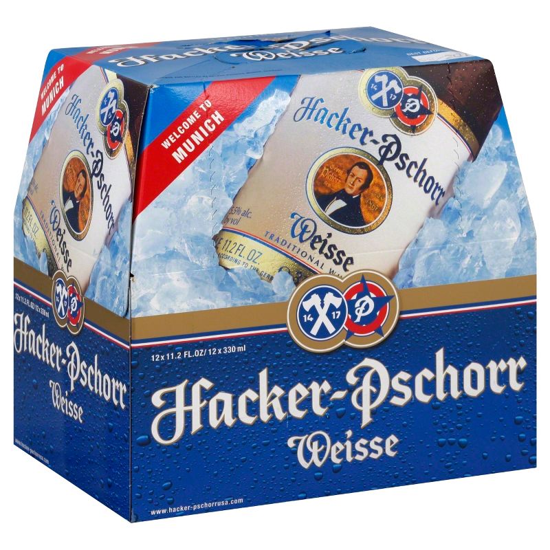 Hacker-Pschorr Beer - 12pk/11.2 fl oz Bottles