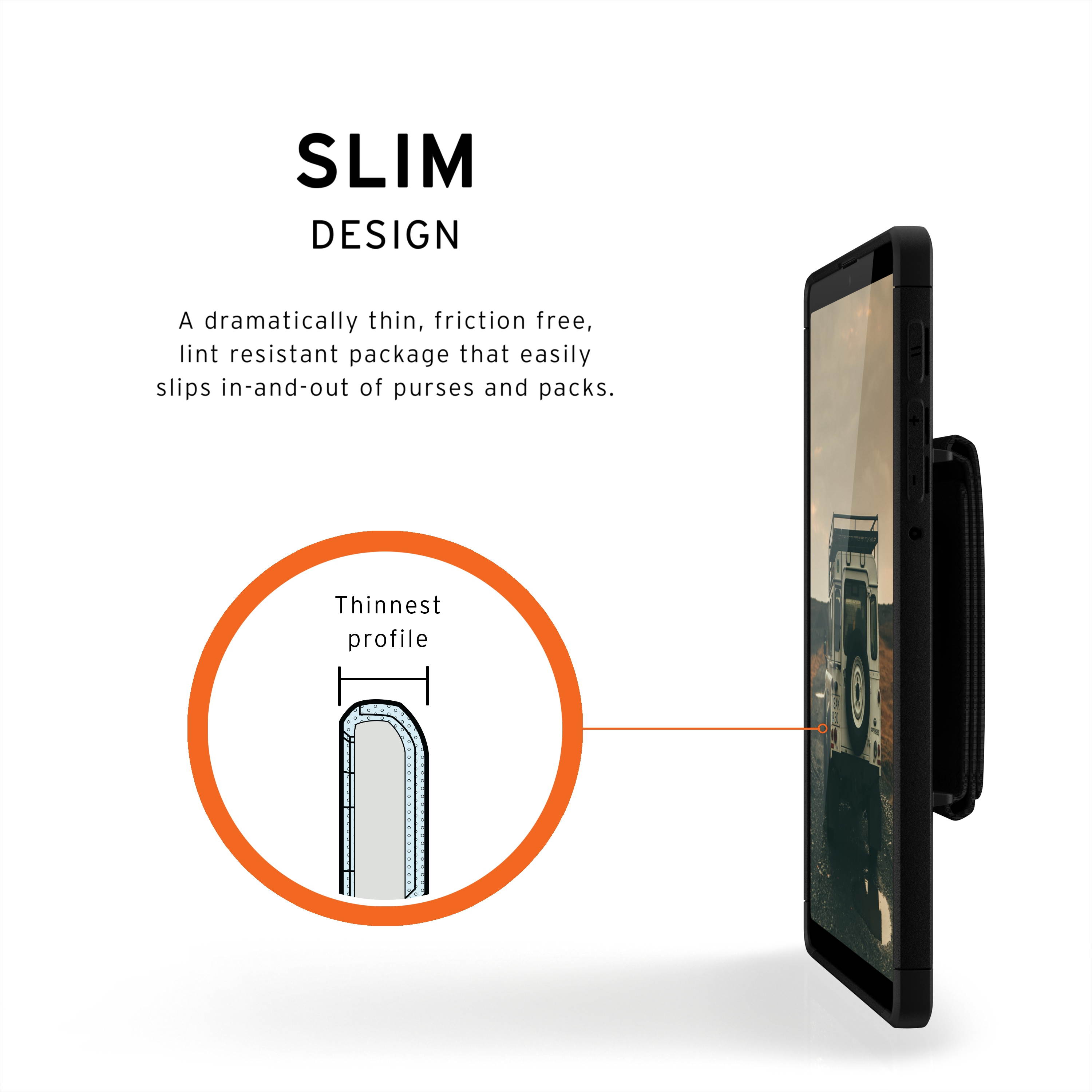 UAG Samsung Galaxy Tab A7 Lite (SM-T220) [8.7-inch Screen] Case Scout Rugged Featherlight Military Drop Tested Cover with Kickstand & Hand Strap, Black