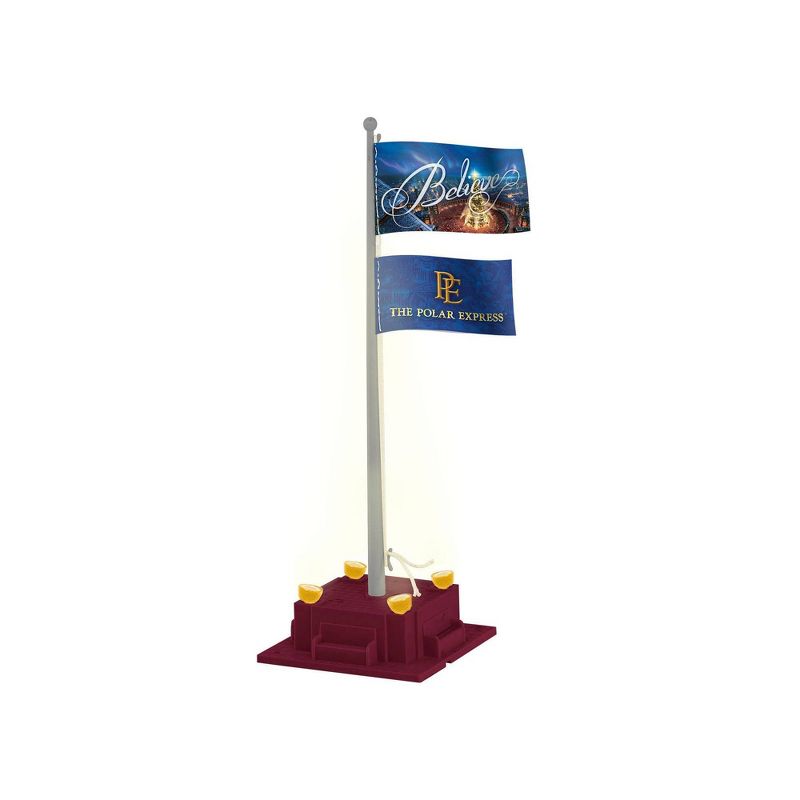 Lionel The Polar Express Flagpole