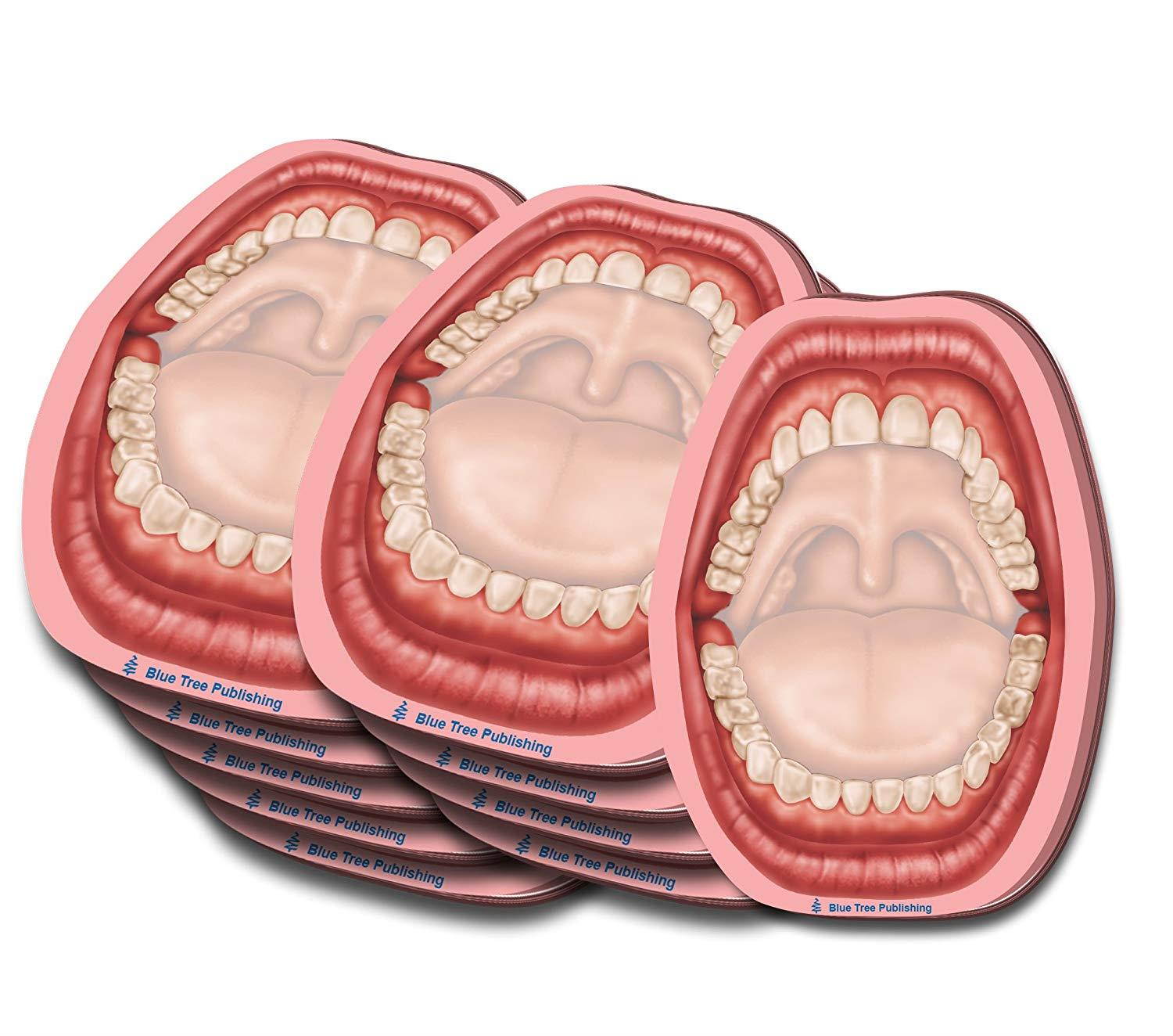 Mouth Sticky Notes, 10 Packs-100 Sheets Per Pack