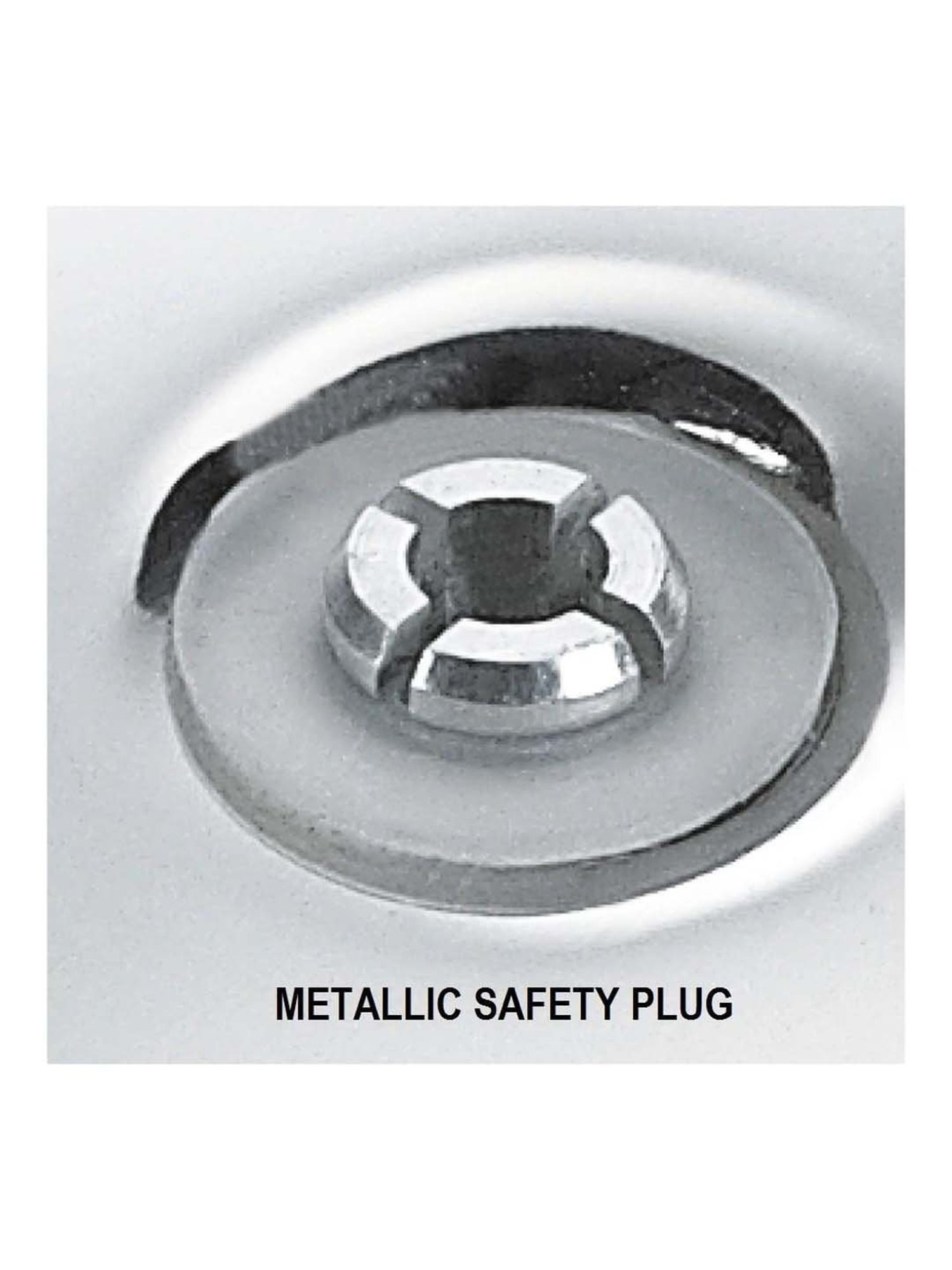 Pigeon Silver Stainless steel Pressure Cooker (10 L)