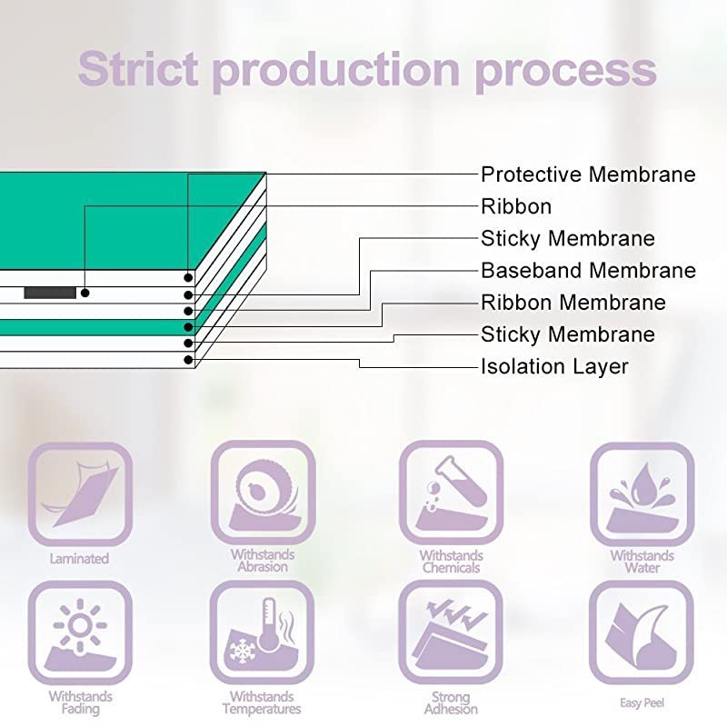 Compatible 1 Inch Label Tape Replacement for Brother TZe251 Ptouch Label Tape 24mm 094 Laminated White TZe251 TZe TZ Tape for Brother PTouch PTD600 PTP710BT PTP750W Label Maker 4Pack