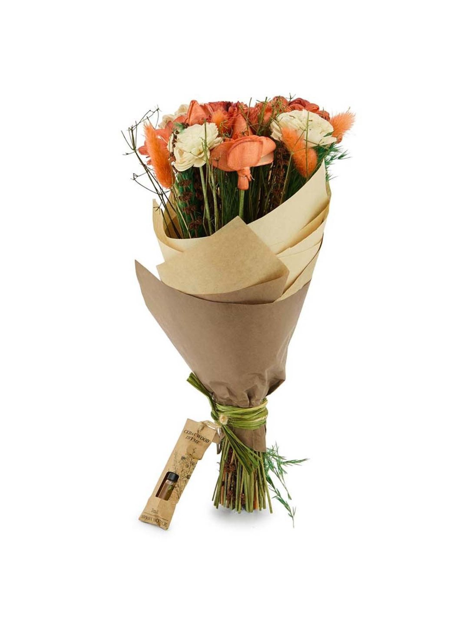 Fabindia Home Orange Sughandh Dried Flower