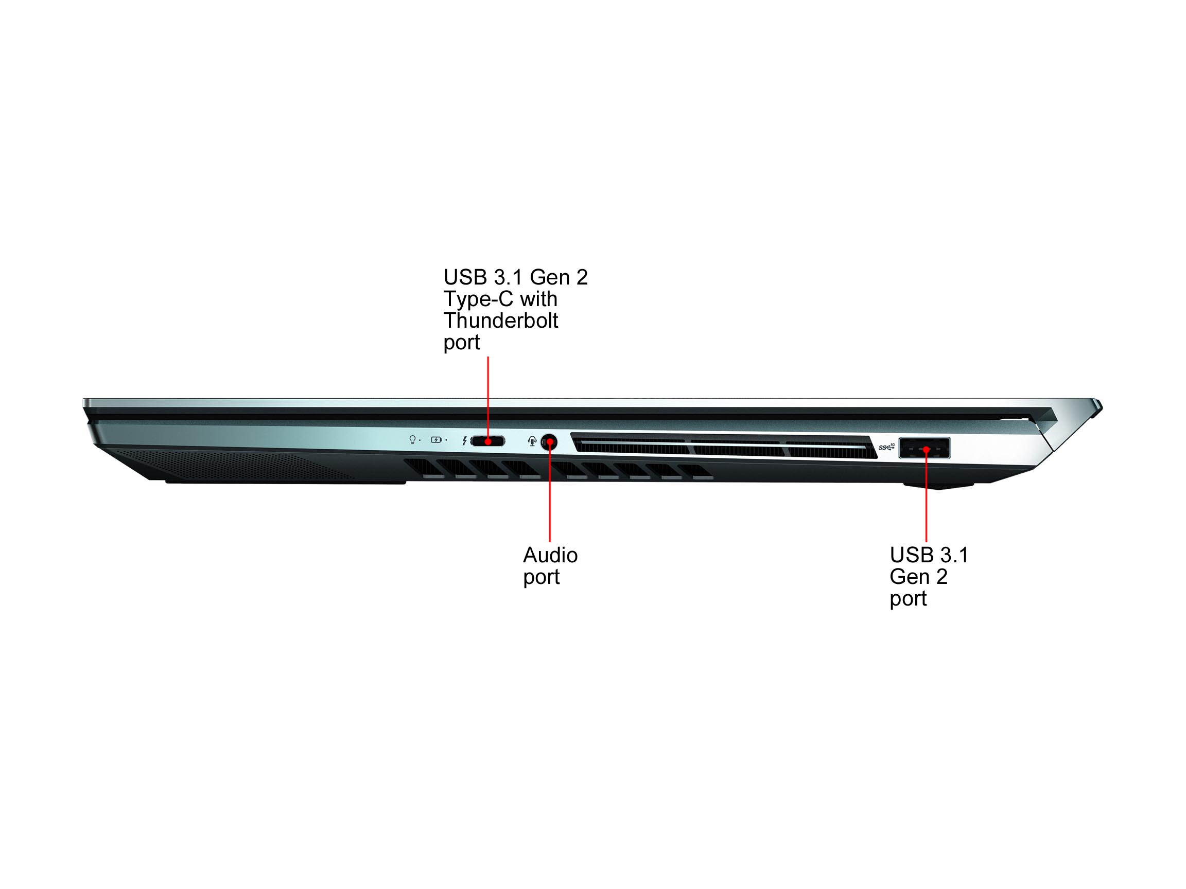 ASUS ZenBook Pro Duo UX581 15.6" 4K UHD NanoEdge Bezel Touch, Intel Core i7-9750H, 16 GB RAM, 1 TB PCIe SSD, GeForce RTX 2060, Innovative ScreenPad Plus, Windows 10 Pro - UX581GV-XB74T, Celestial Blue