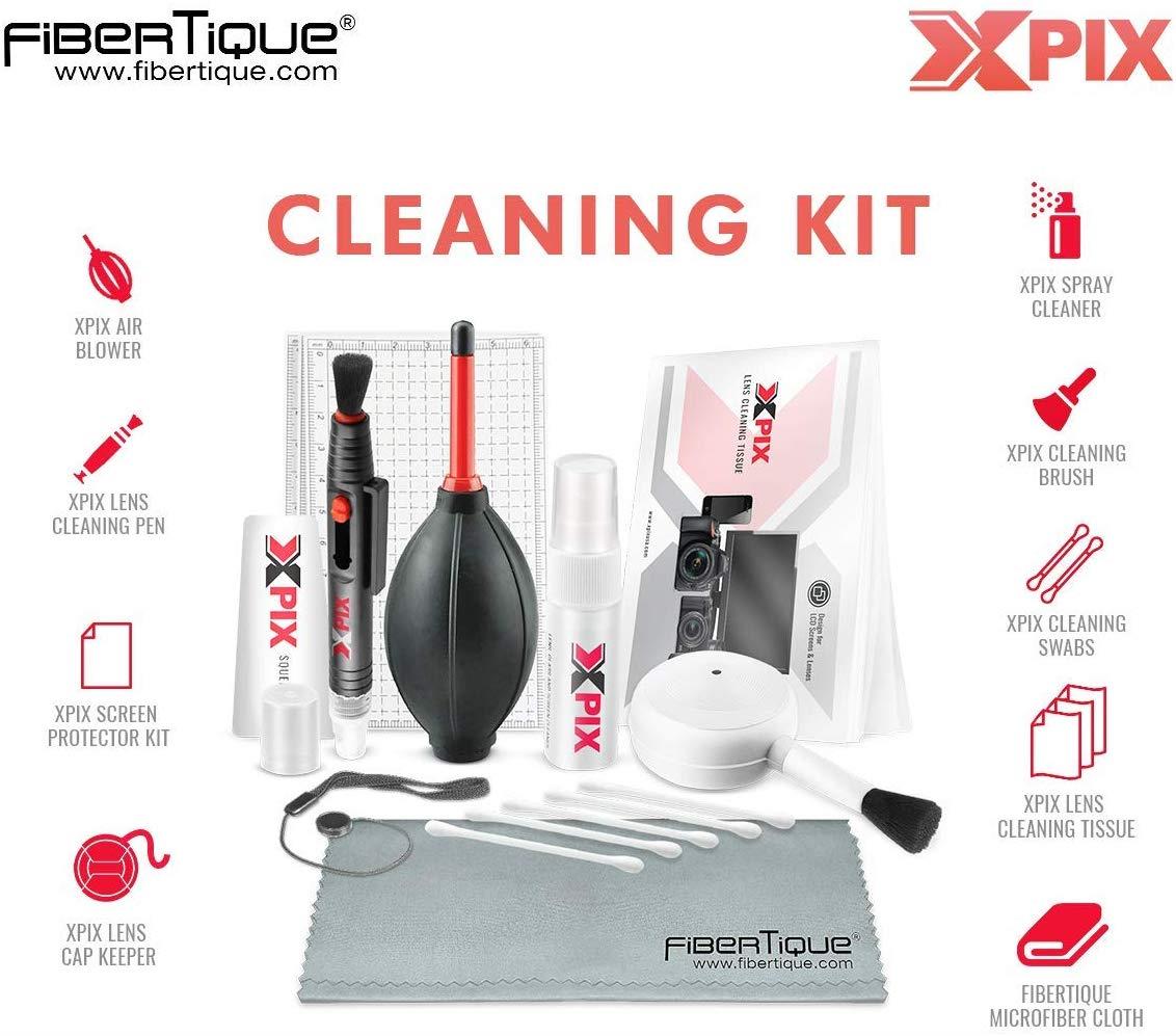 Minolta Instapix Print Digital Camera with Printer (Blue) + Cartridge + Deluxe Accessory Bundle