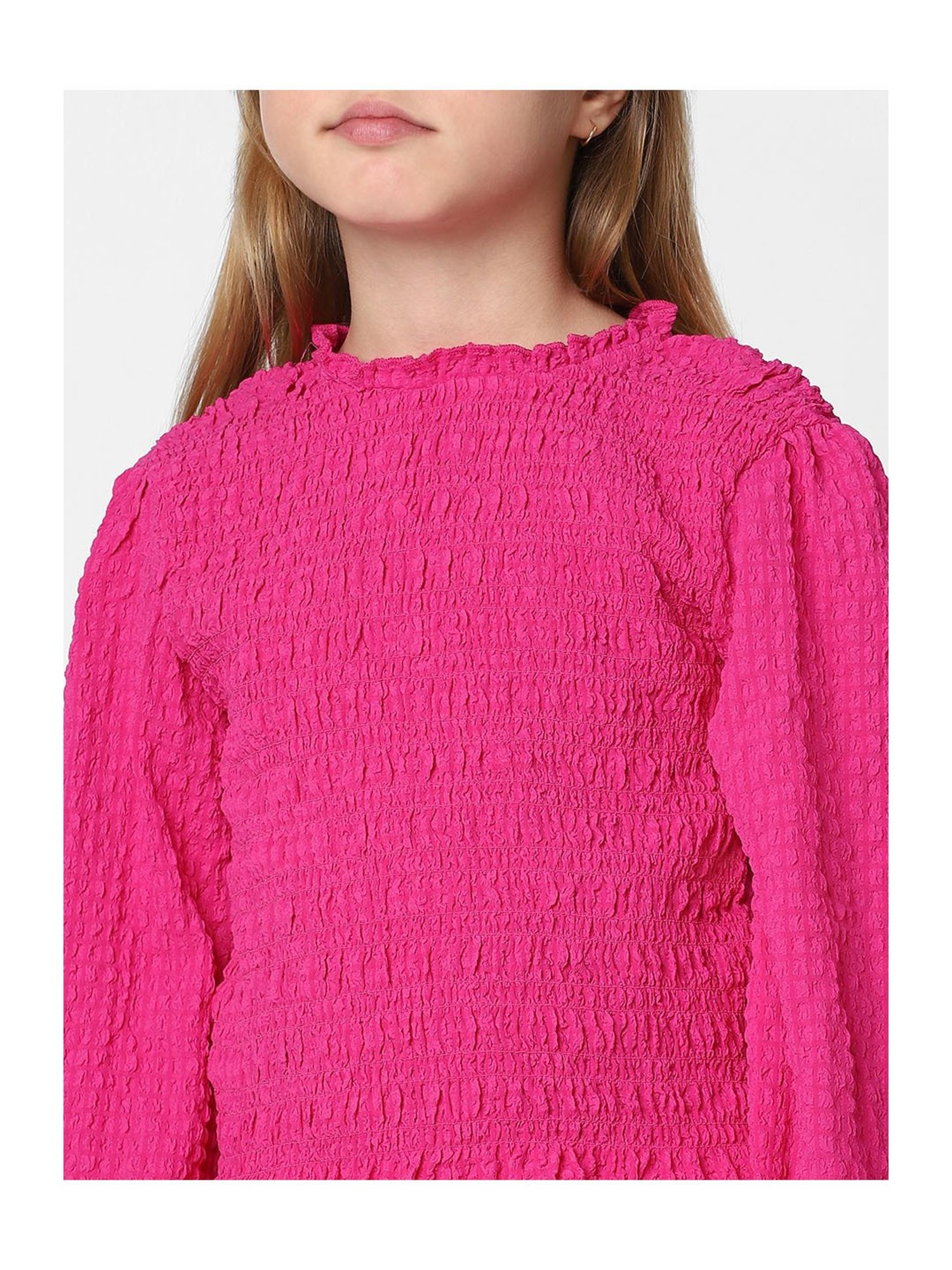 KIDS ONLY Pink Solid Top