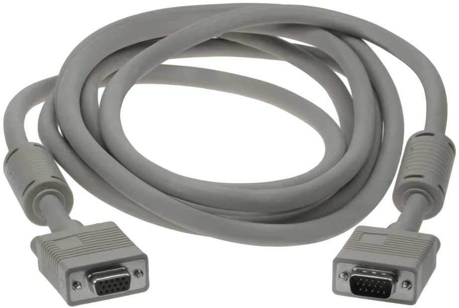 SF Cable 75ft HD15 SVGA M/F Monitor Extension Cable with Ferrite Bead