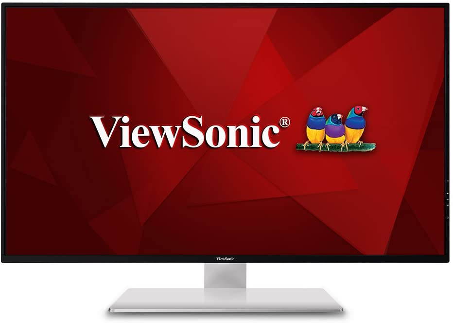 ViewSonic VX4380-4K 43" Ultra HD 3840 x 2160 4K 12ms (GTG) 2xHDMI Mini-DisplayPort DisplayPort USB 3.0 Hub Built-in Speakers Anti-Glare Backlit LED IPS Monitor