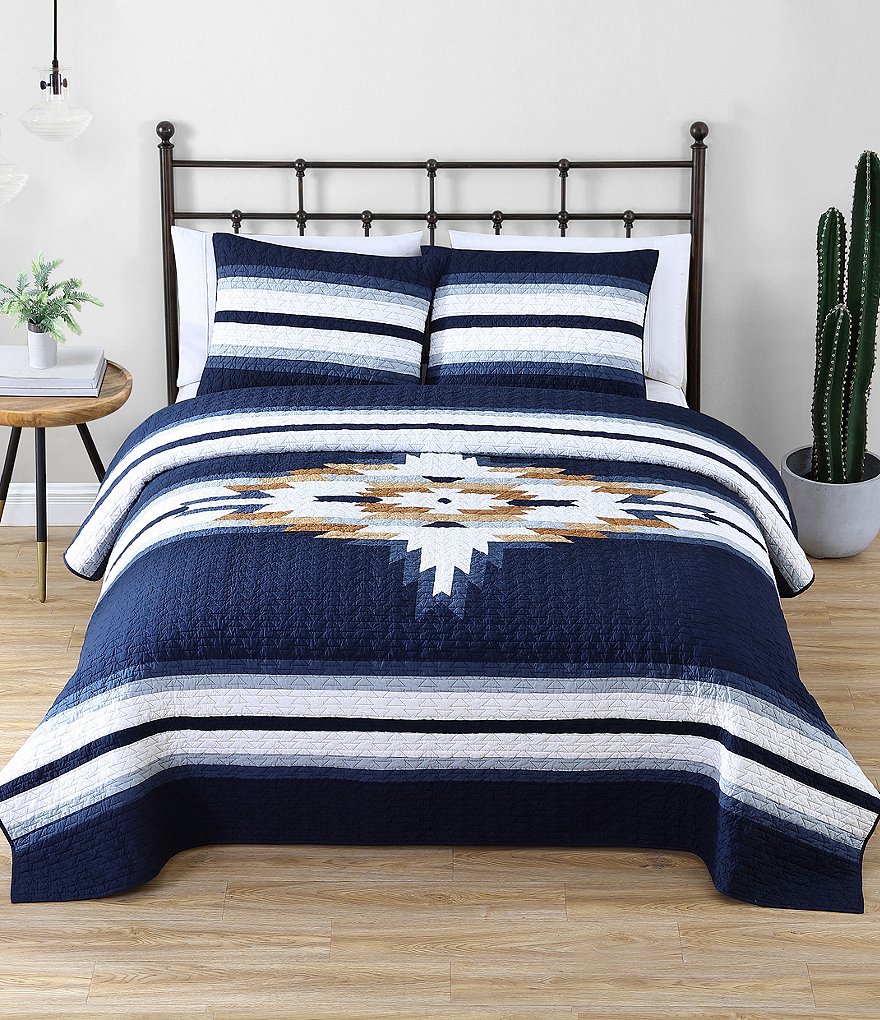 Pendleton Chief Star Pieced Quilt Set