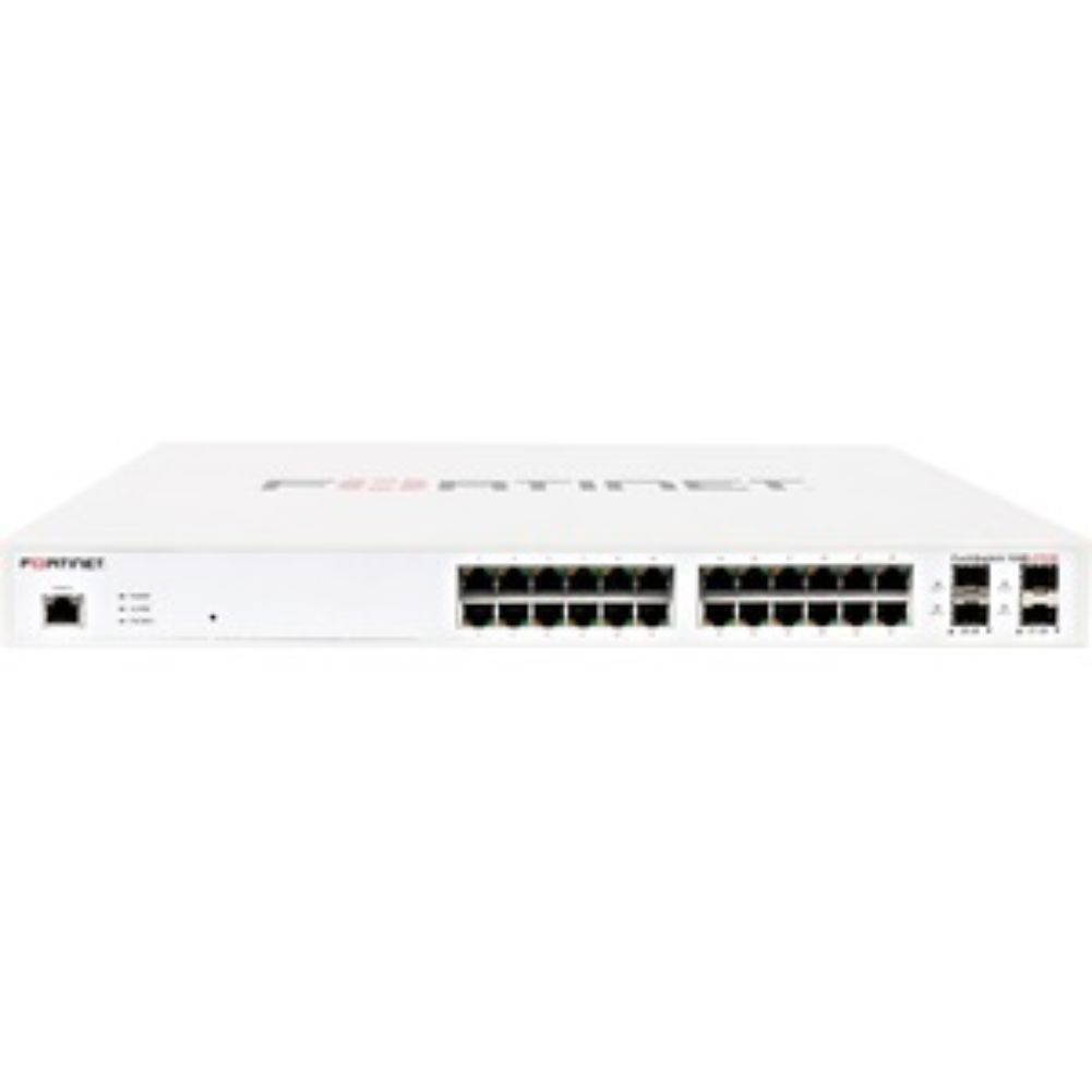 Fortinet FortiSwitch 124E-FPOE 24 Port Layer 2 Gigabit Ethernet Switch - FS-124E-FPOE