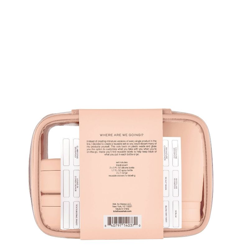 Kristin Ess Hair - Refillable Travel Kit - 6ct