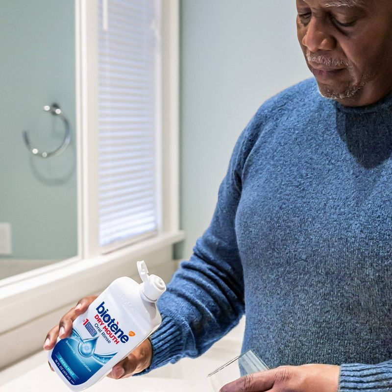 Biotene Fresh Mint Dry Mouth Oral Rinse - 33.8 fl oz