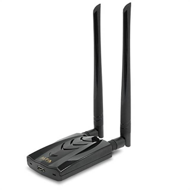 alfa longrange dualband ac1200 wireless usb 3.0 wifi adapter w/2x 5dbi external antennas  2.4ghz 300mbps/5ghz 867mbps  802.11ac & a, b, g, n