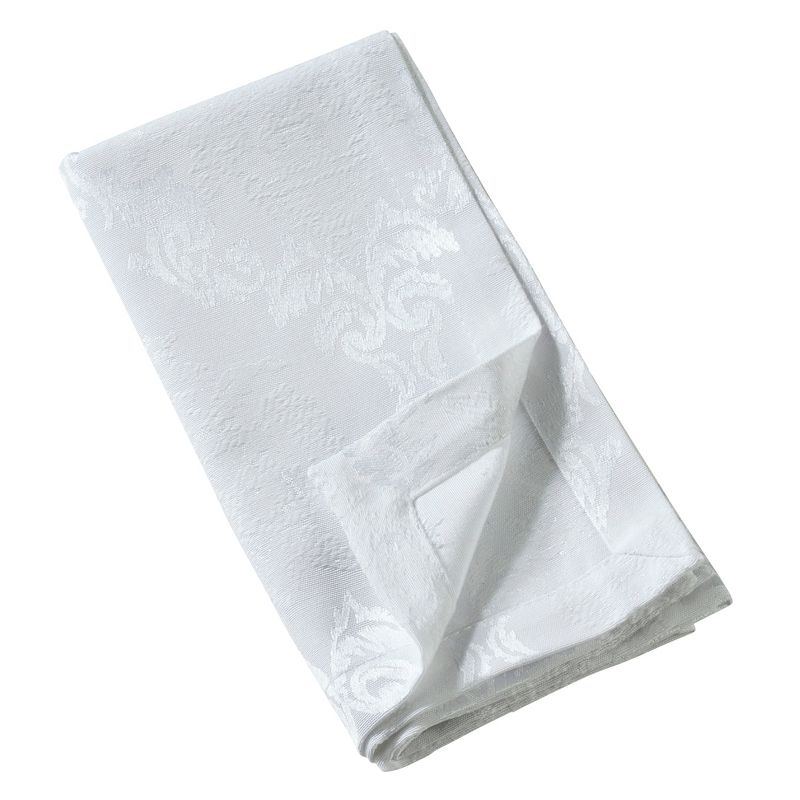 Saro Lifestyle Damask Table Napkins With Delicate Design (Set of 4)