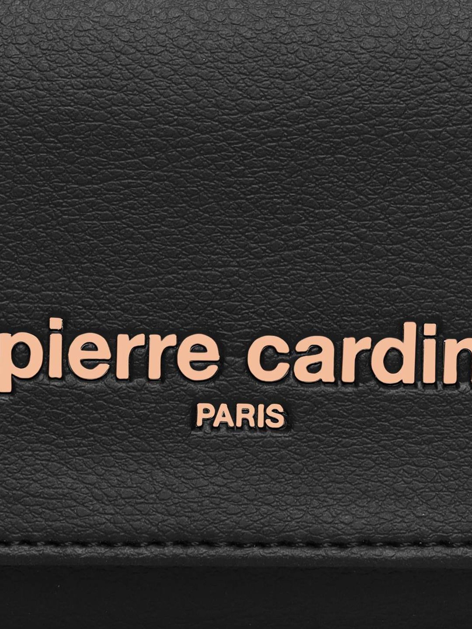 Pierre Cardin Black & Grey Color Block Wallet for Women