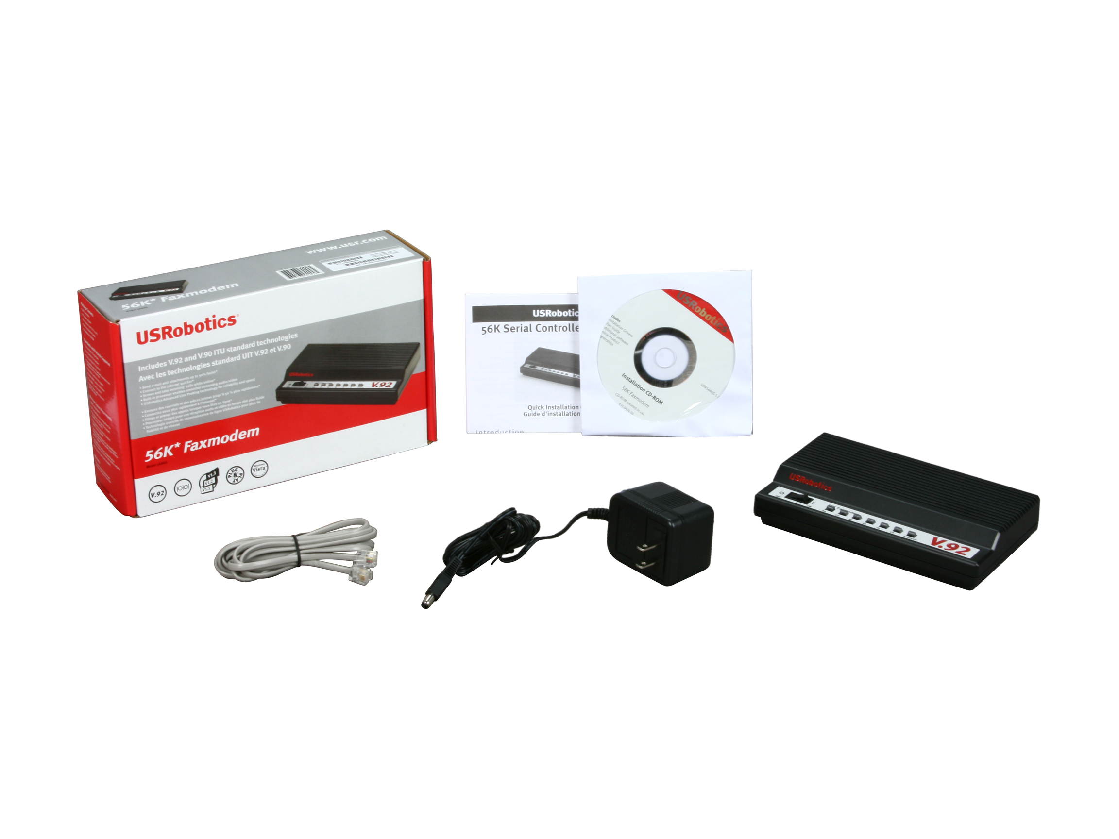 U.S. Robotics USR5686G V.92 Serial Controller Faxmodem