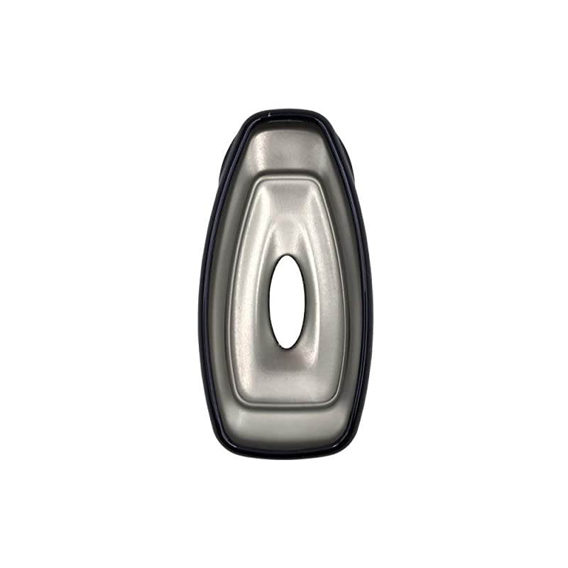 Autotech TPU Shell Case Keyless Entry Car Remote Key Fob Cover fit for Ford Focus 3 Escape Fiesta ST Titanium Mondeo Ecosport Kuga MK3 3 Buttons 1 PCS Black