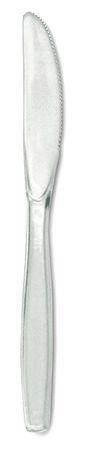 DIXIE KH017  Disposable Knife, Crystal, Heavy Weight, PK1000