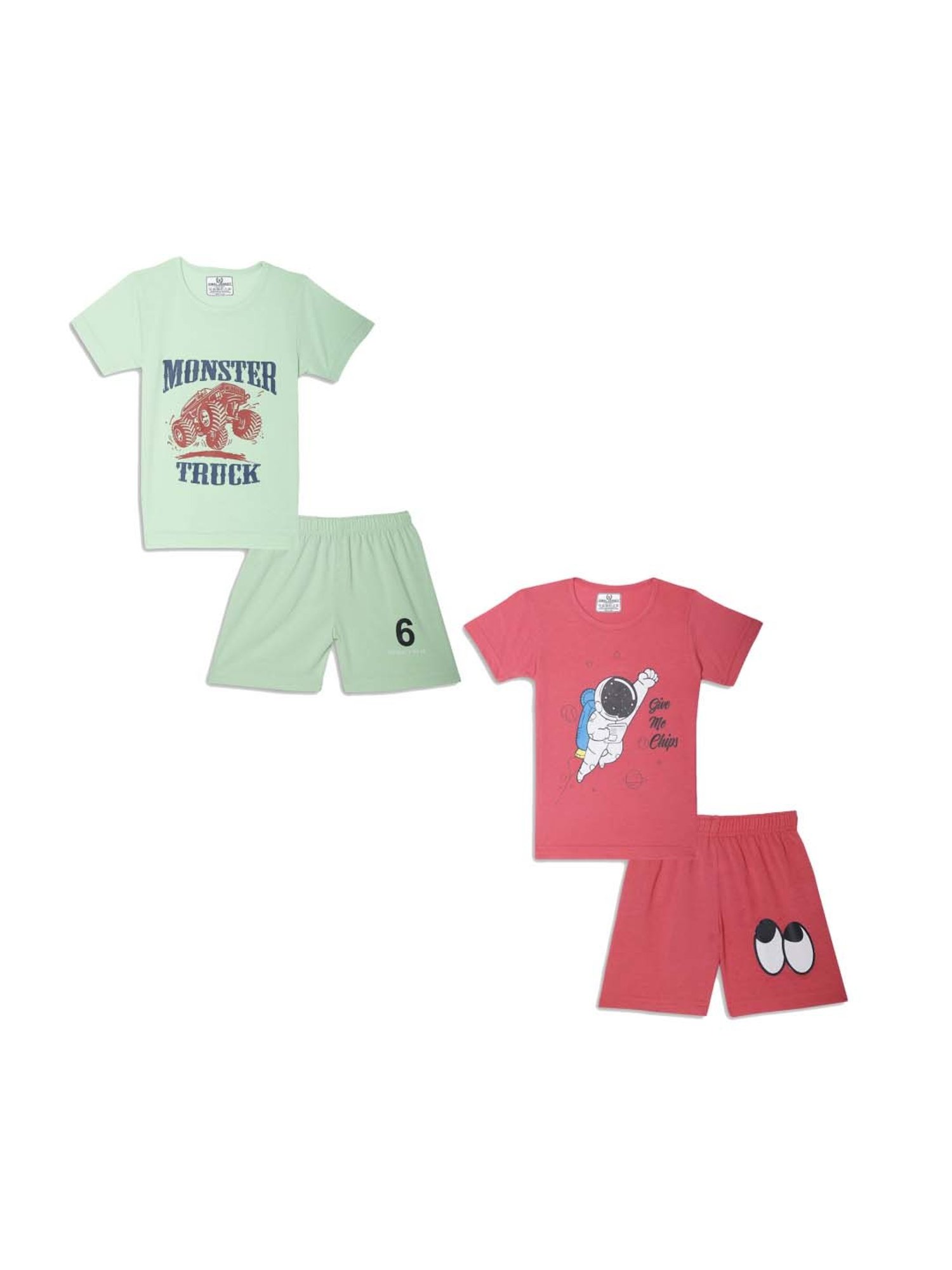 Pantaloons Junior Black Cotton Printed Trackpants