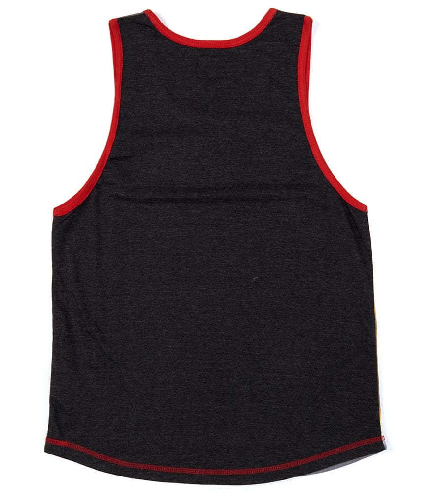 PX Clothing Sleeveless Tie-Dye Rib Tank