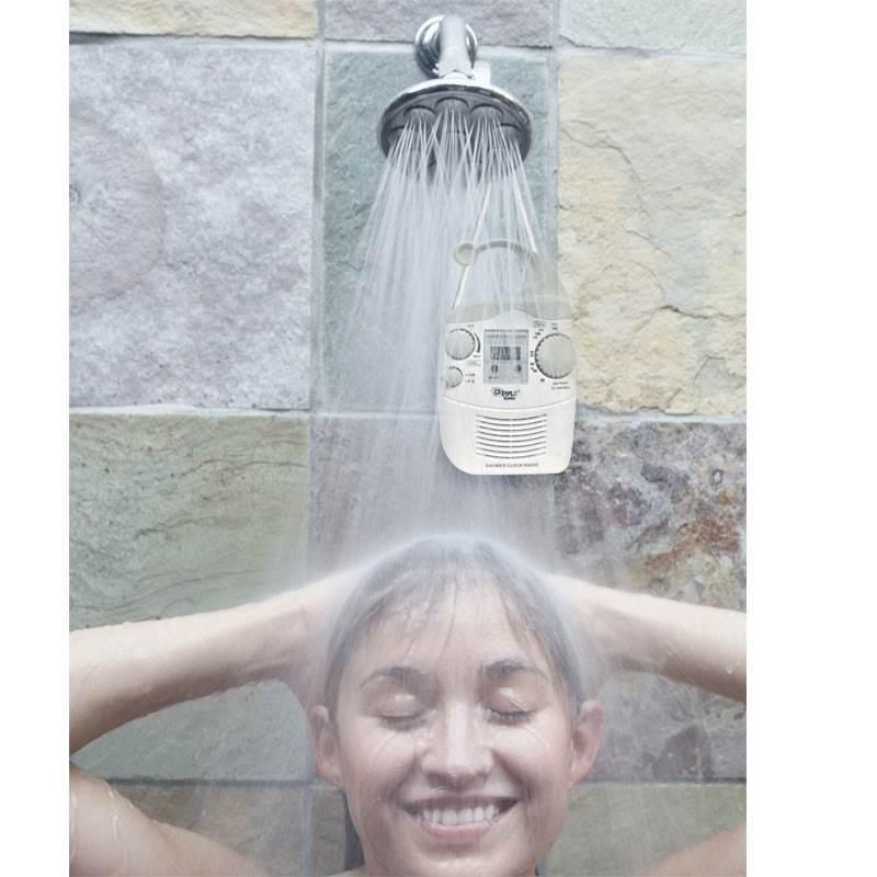 Pyle Premium Digital Alarm Dock Clock FM Radio with Adjustable Brightness Levels and LED Nightlight Compatible with Apple Products, White (2 Pack)