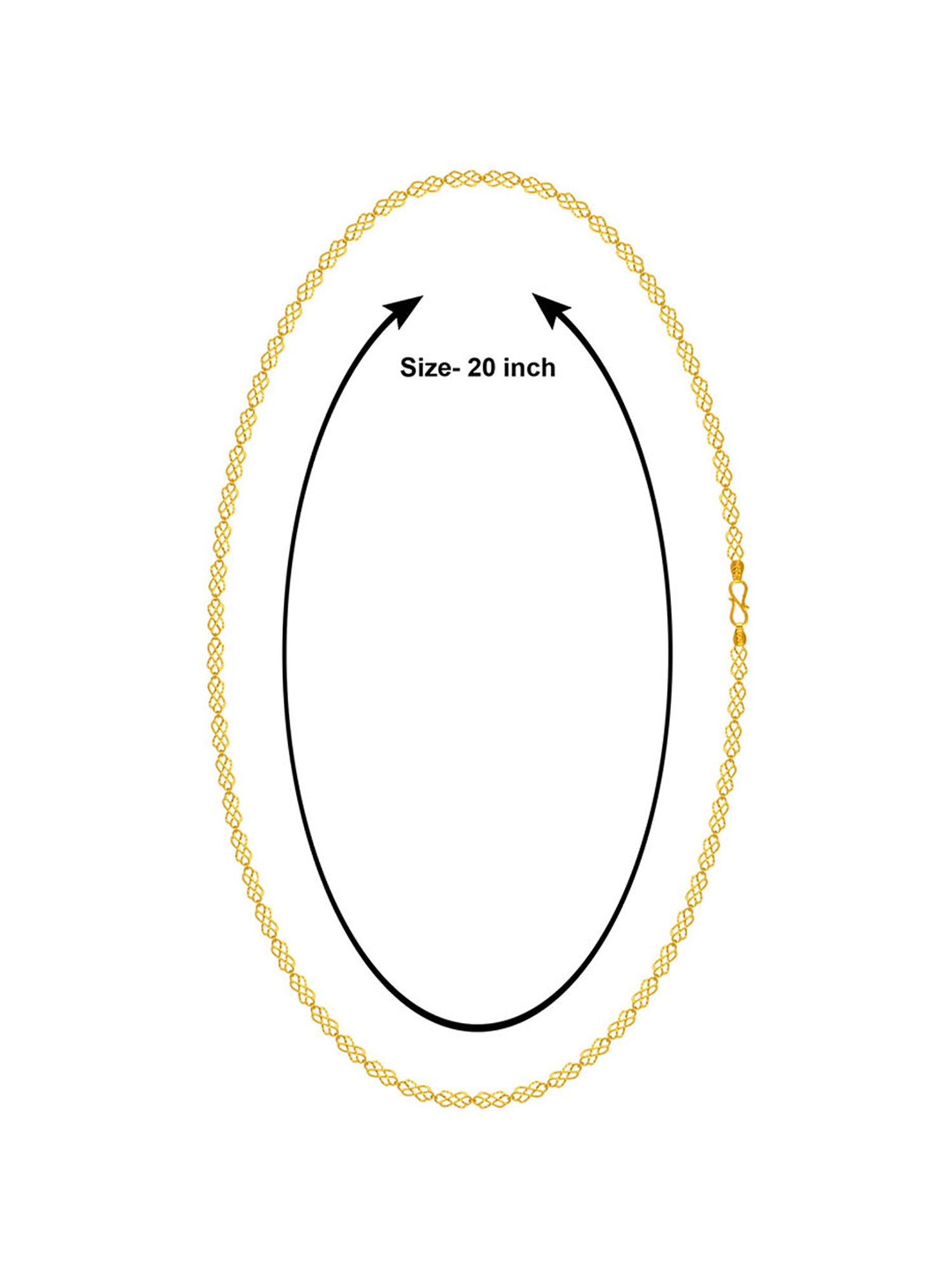 P.C. Chandra Jewellers 22k Gold Chain for Women