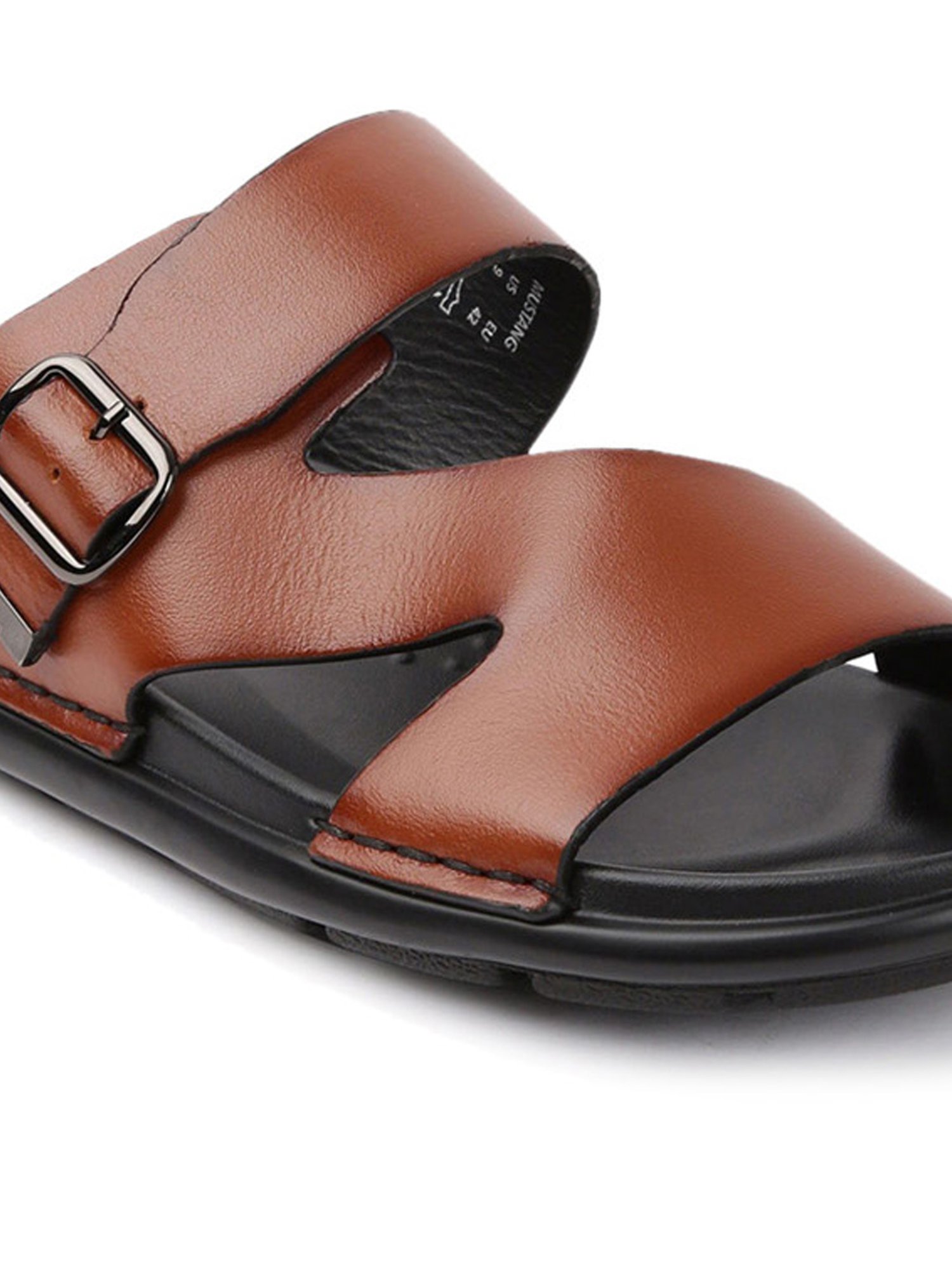 Gabicci Men's Mustang-G Tan Casual Sandals