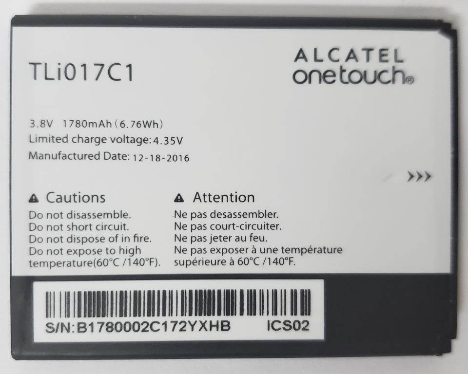 NEW ALCATEL TLi017C1 ONE TOUCH OT-4060O 4060O IDEAL STREAK GENUINE BATTERY