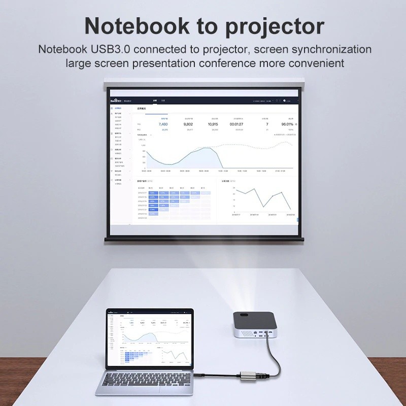 USB-C Multimedia 4K HDMI USB Charging Adapter for MacBook with Pass Thru Charging, Space Gray (K181-1041-SG4I)