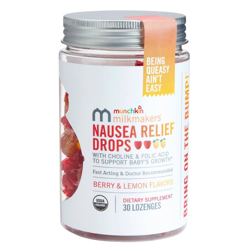 Munchkin Milkmakers Nausea Relief Drops For Pregnancy - 30ct