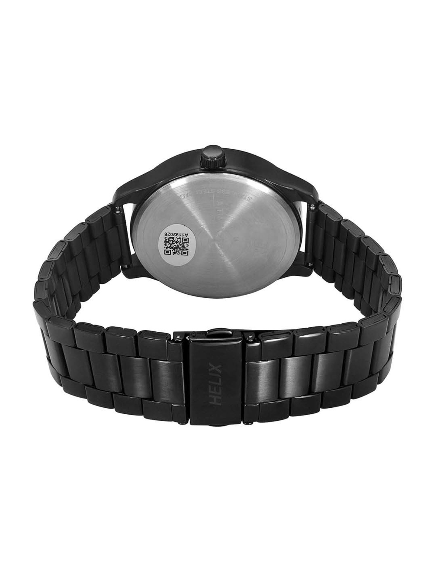 Helix By Timex Green Round Dial Analog Stainless Steel Men Watch - TW043HG19