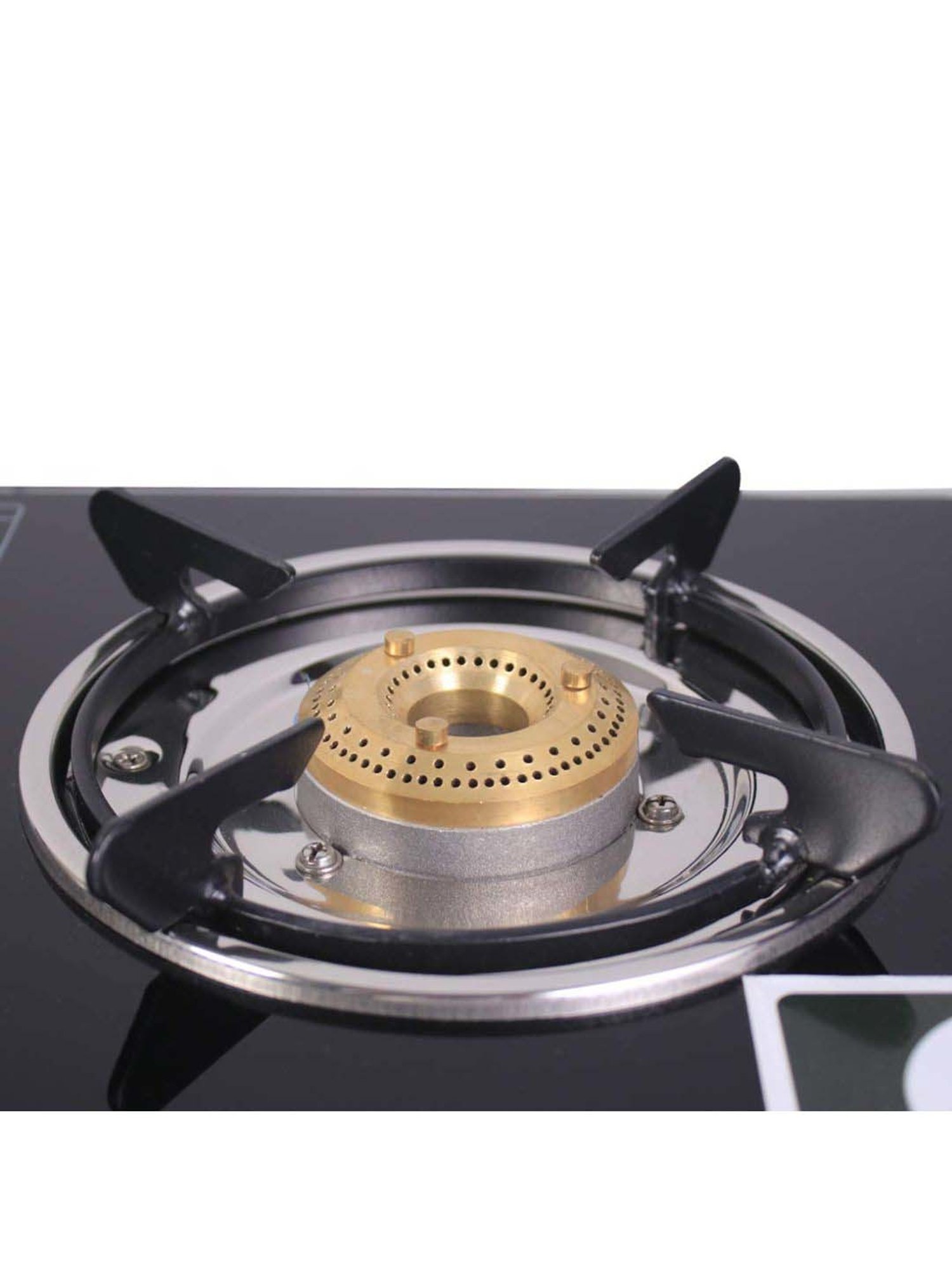 Range Kleen 4pc Porcelain Drip Pan Set Black