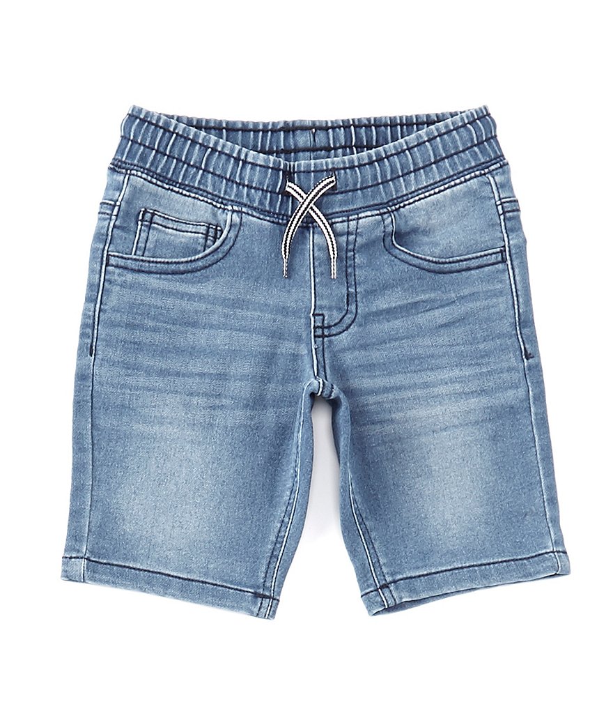 Hollywood Little Boys 4-7 Pull-On Bull Denim Shorts
