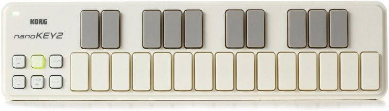 Korg nanoKEY2 25-key Keyboard Controller - White