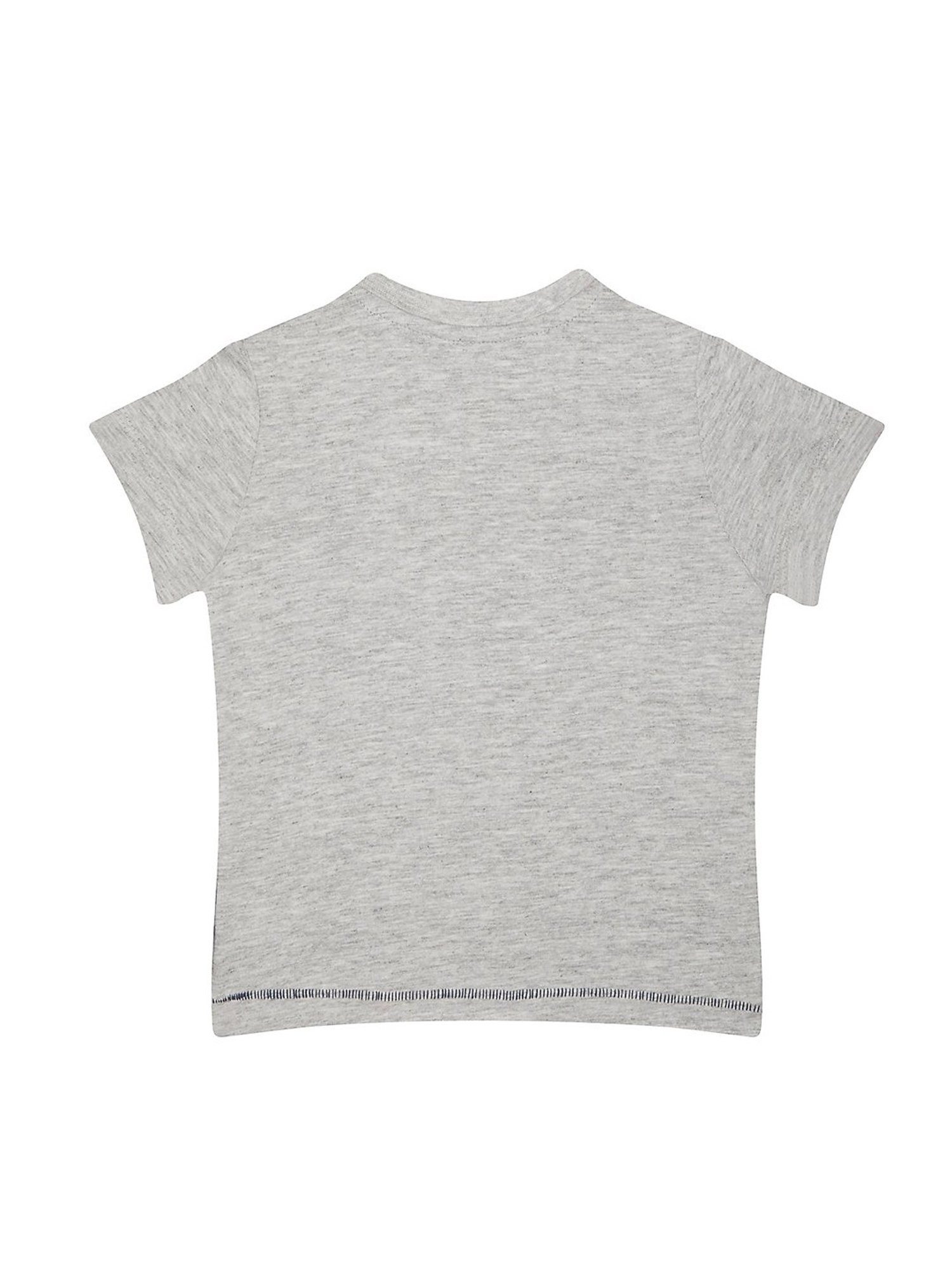 Mothercare Kids Grey Graphic Print T-Shirt