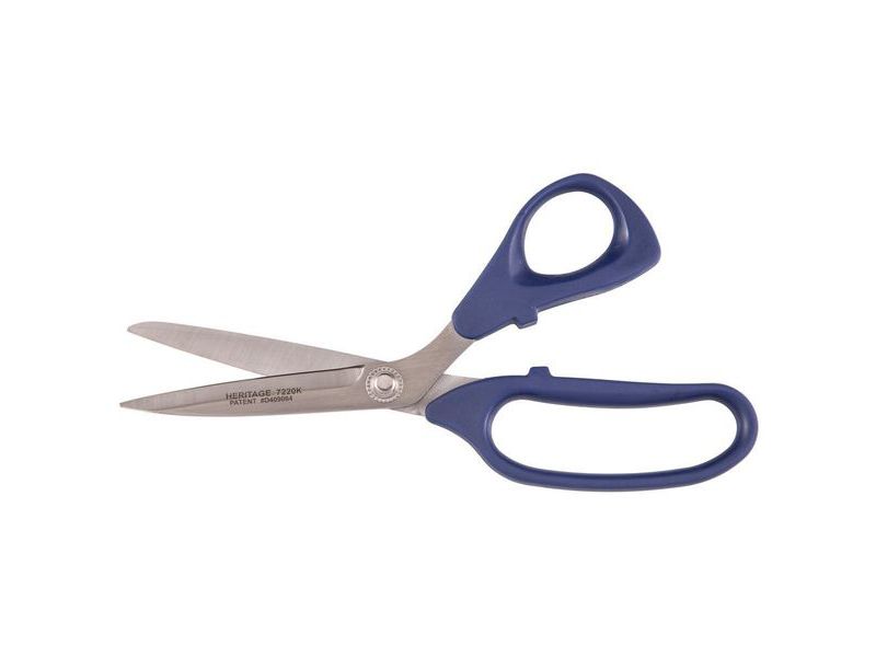 HERITAGE G7220K Bent Trimmer, Plastic Handle, SS Blade, 8-7/8-Inch