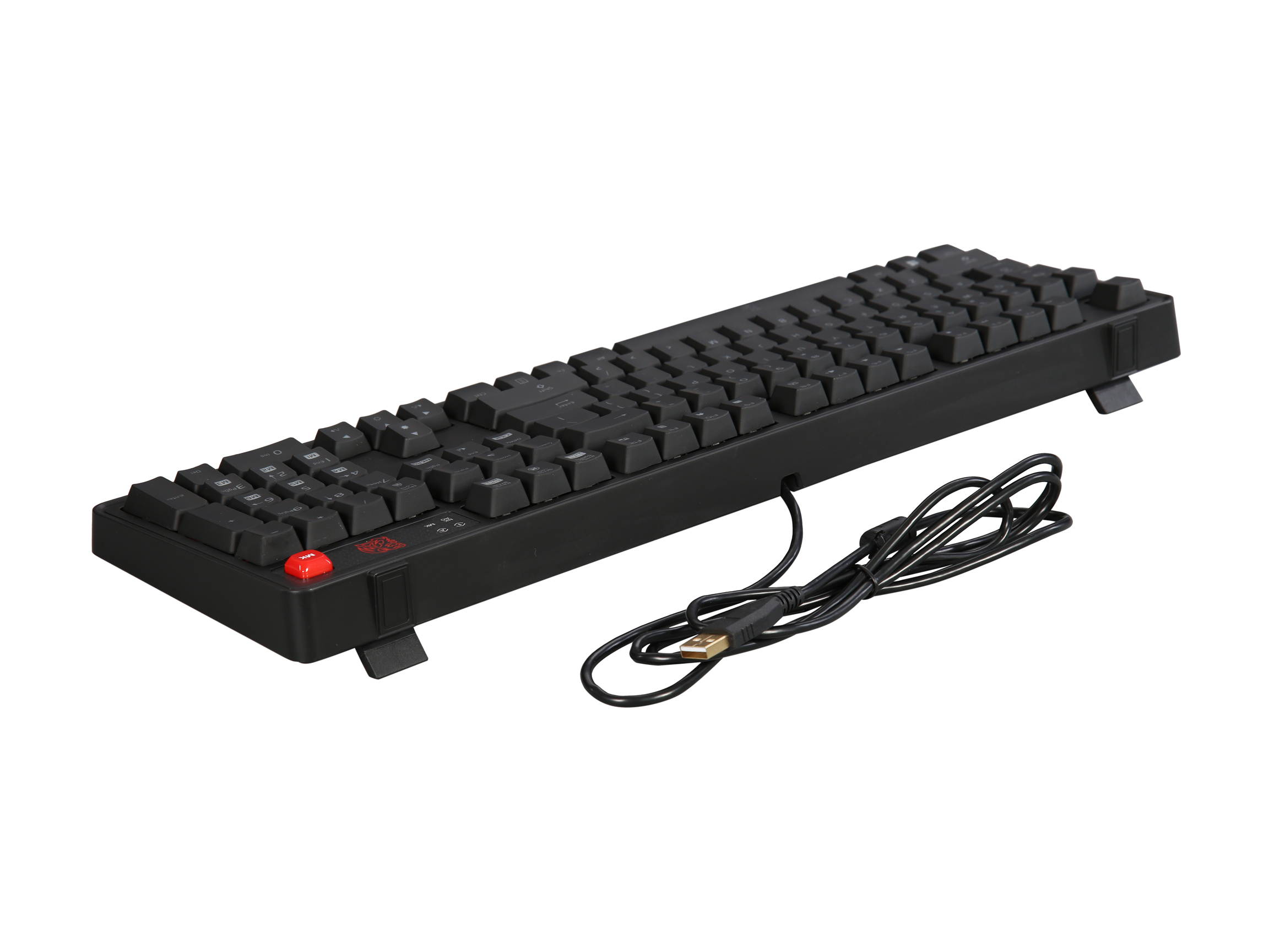Thermaltake Tt eSports Meka Pro Mechanical Gaming Keyboard - Cherry MX Red Switch
