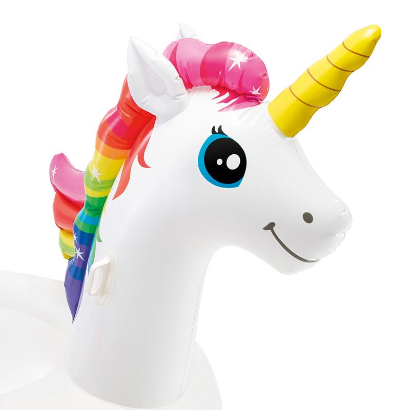 Swimline 24" Ladybug Inflatable Children's 1-Person Swimming Pool Ring Tube Pool Float - Red/Black