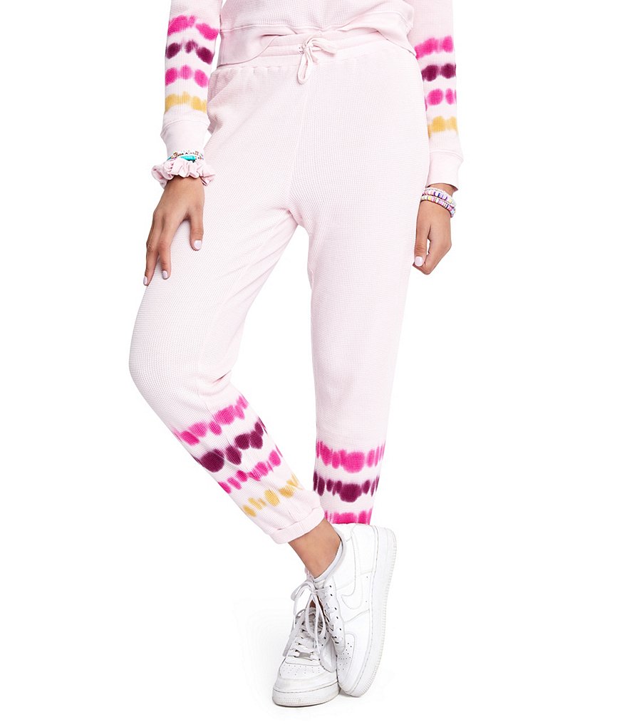 Angie High Rise Stripe Cargo Jogger Pants