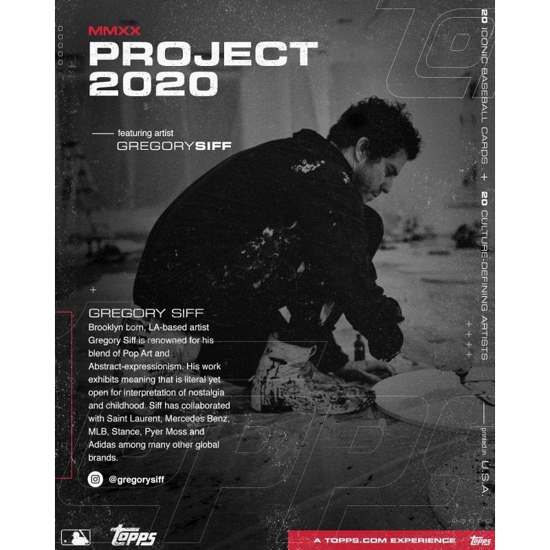 Topps Topps PROJECT 2020 Card 135 - 1983 Tony Gwynn by Gregory Siff