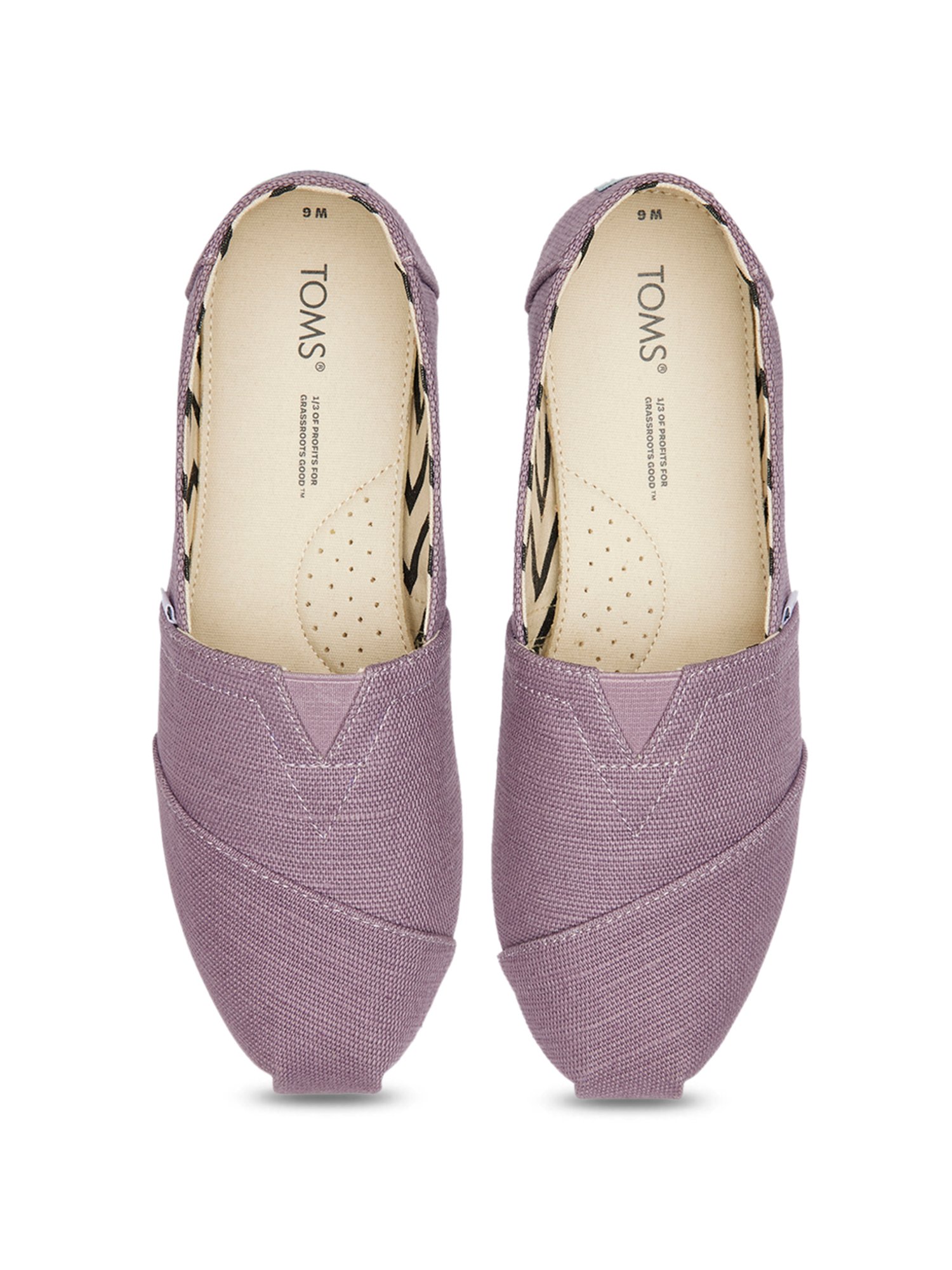 Toms Women's Alpargata Purple Plimsolls